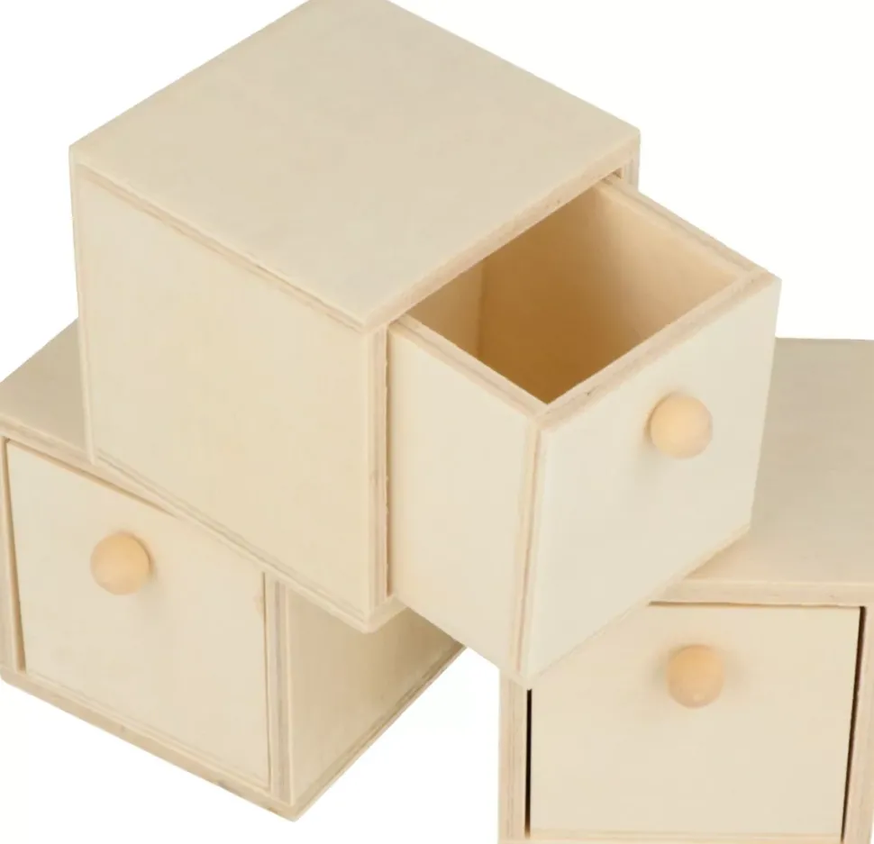 Calendario de Adviento de madera Árbol Artemio