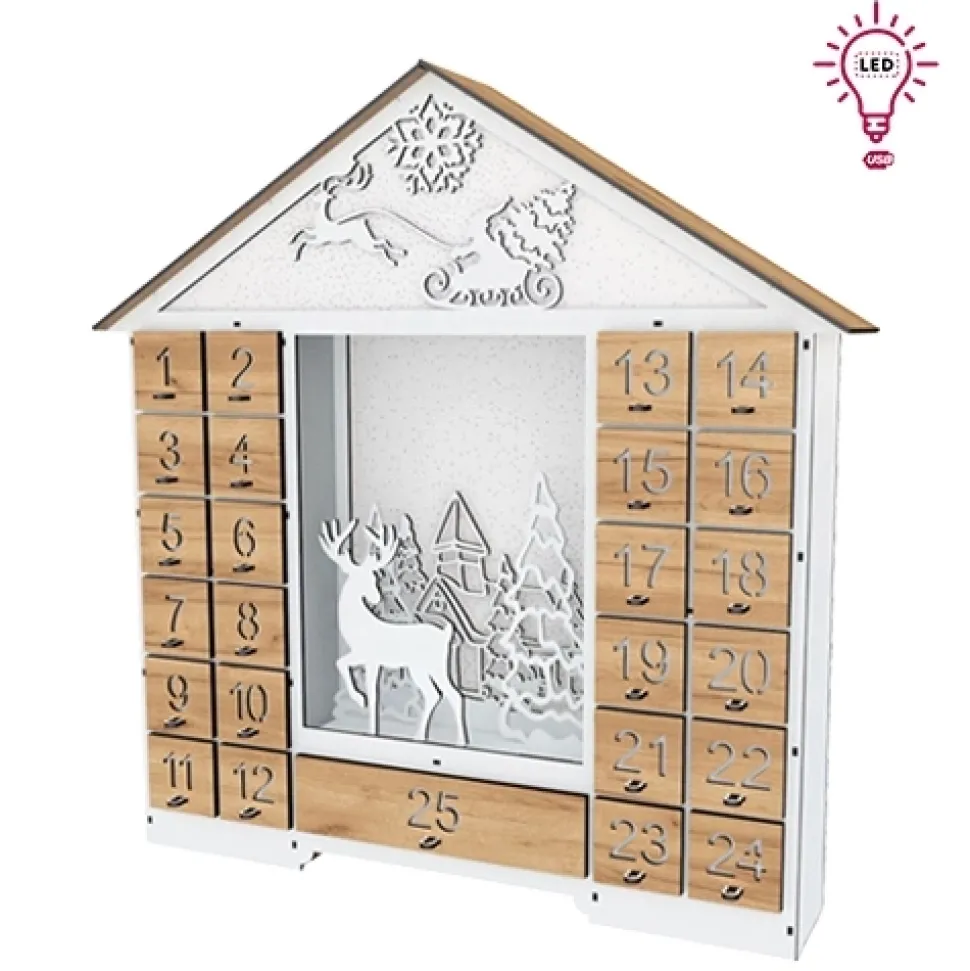 Calendario de Adviento Fairy House with Figurines Fabrika Decoru