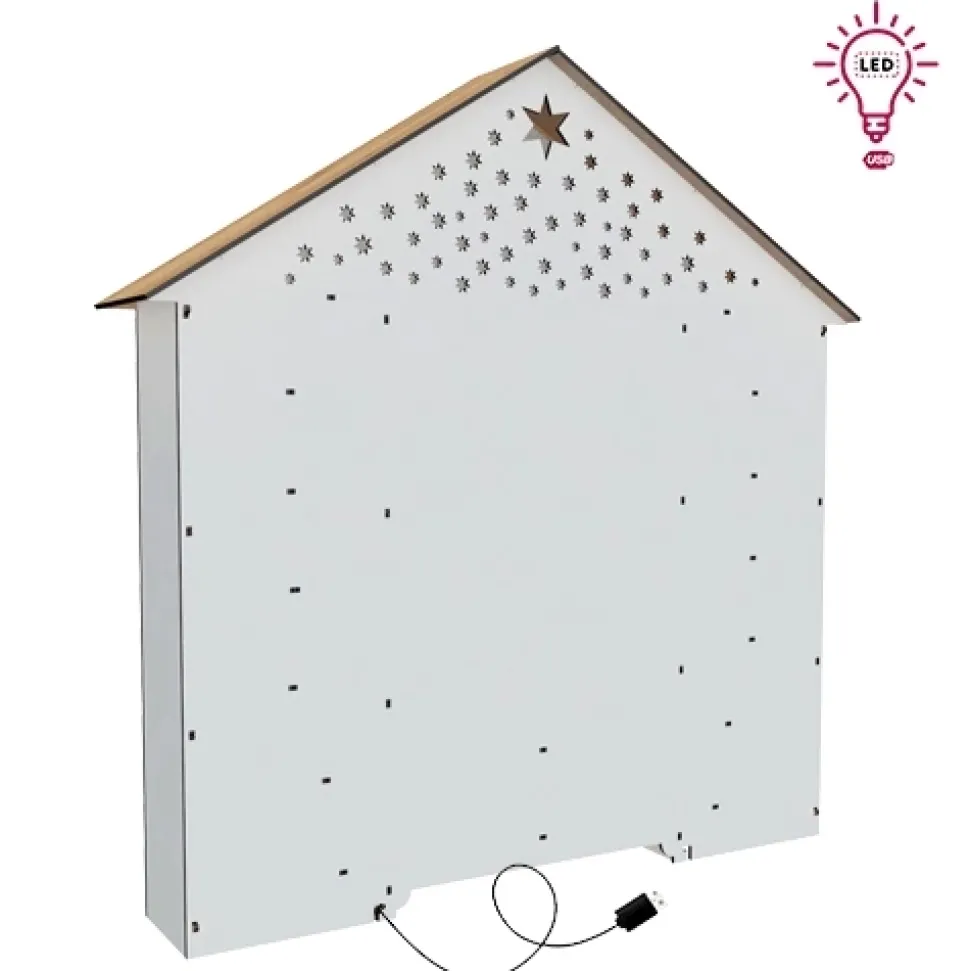 Calendario de Adviento Fairy House with Figurines Fabrika Decoru