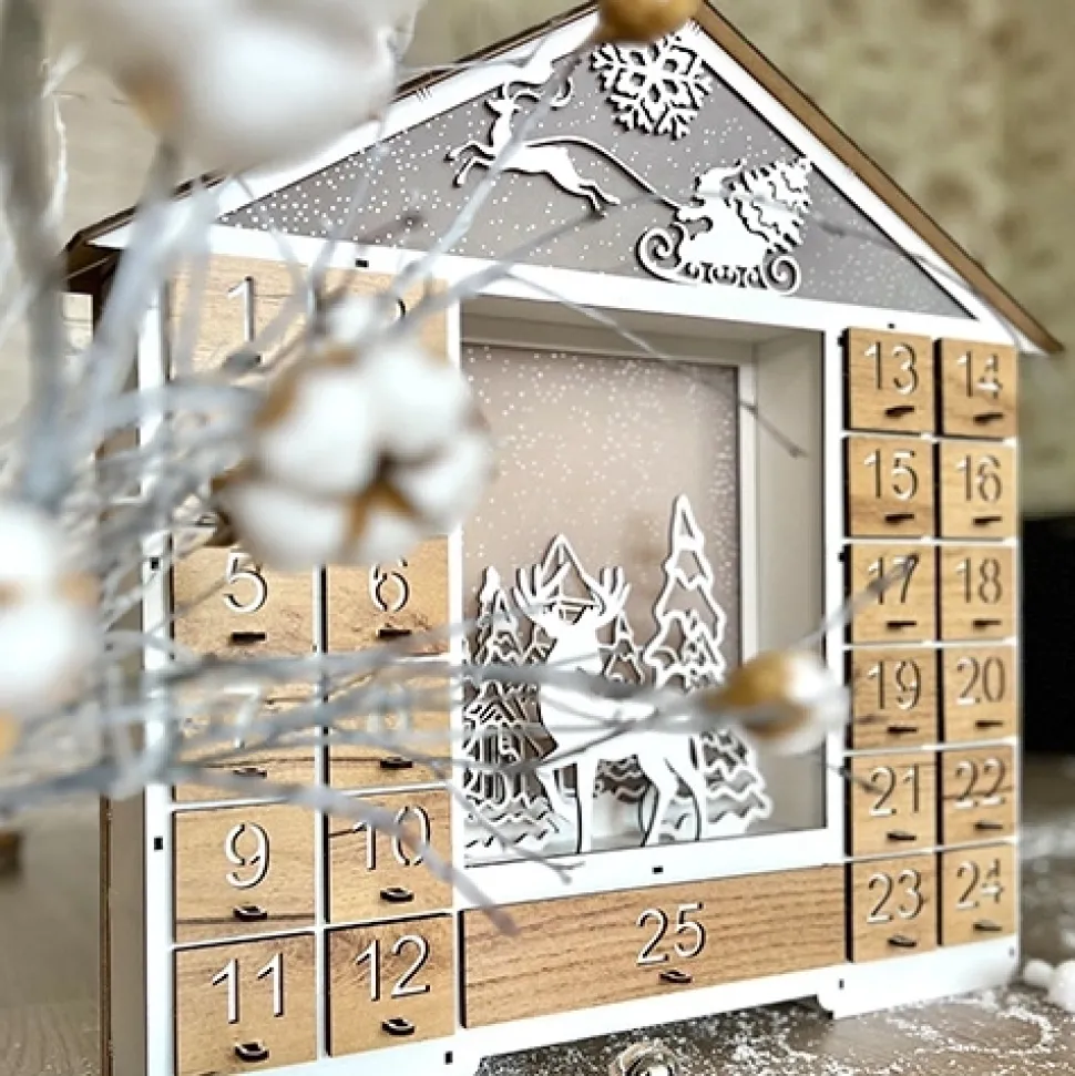Calendario de Adviento Fairy House with Figurines Fabrika Decoru