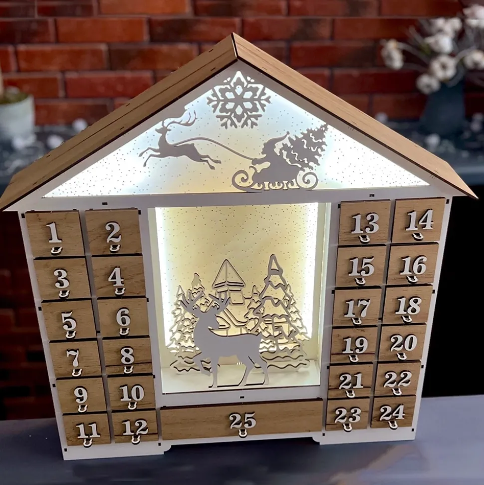 Calendario de Adviento Fairy House with Figurines Fabrika Decoru