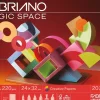 Carpeta 20 papeles creativos Magic Space Fabriano