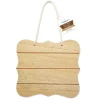 Cartel de Madera de Listones Multicraft 40cm