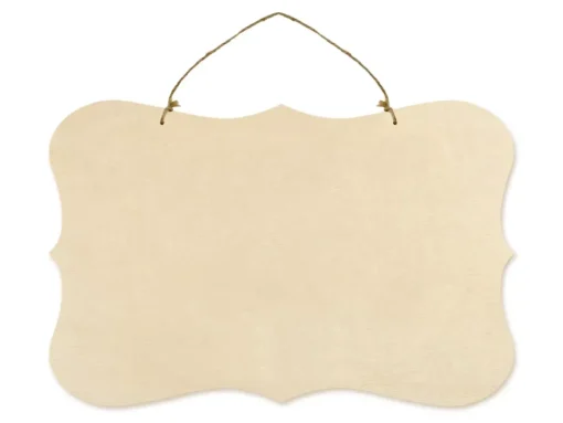 Cartel de Madera Para Colgar MultiCraft 30cm