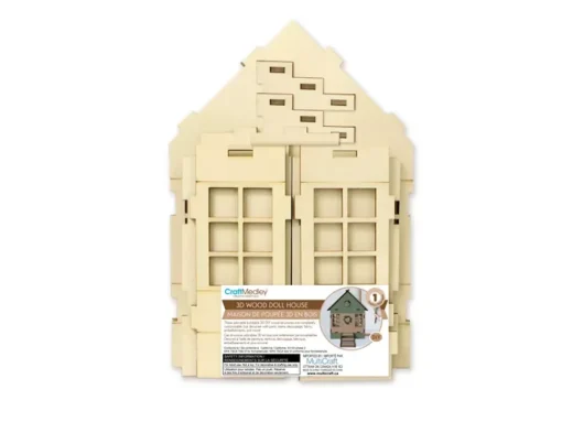 Casa de Muñecas de Madera MultiCraft