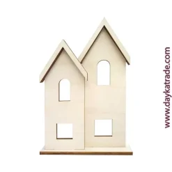 Casitas de Madera con Peana Dayka