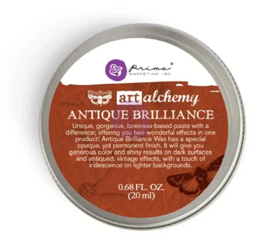 Cera Antique Brilliance Art Alchemy Finnabair Red Amber