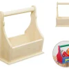 Cesta de Herramientas de Madera MultiCraft