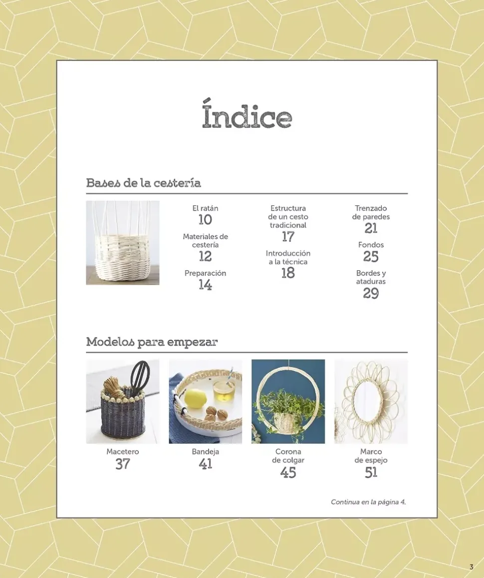 Cestería paso a paso