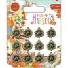 Charms Metálicos Happy Harvest Craft Consortium