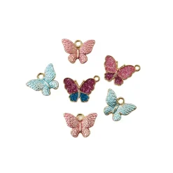 Charms Metálicos Mariposas Índigo Frank García Prima