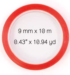 Cinta Adhesiva de Doble Cara Extrafuerte 9mm Craftelier