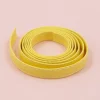 Cinta de Ecopiel Amarillo Pastel Craftelier 1cm