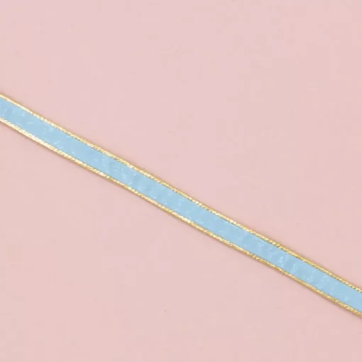 Cinta de Ecopiel Azul Craftelier 5mm