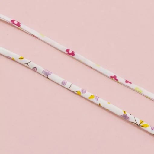 Cinta de Ecopiel Violetas Craftelier 3mm