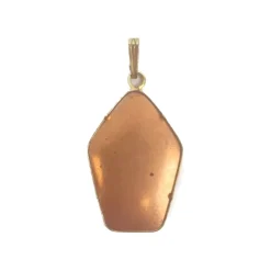Colgante pentágono para esmaltado