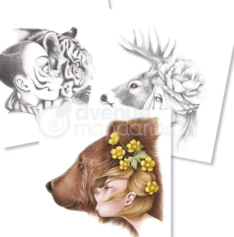 Coloriage Wild 04 Libro para colorear