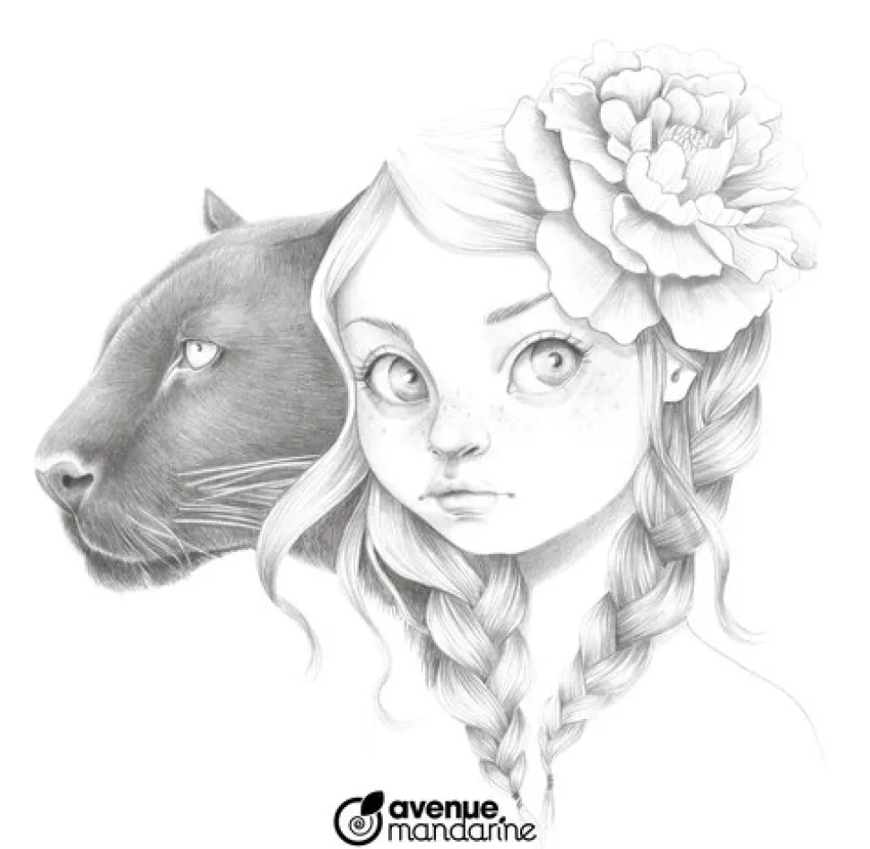 Coloriage Wild 04 Libro para colorear