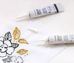 Contorno Textil Plata La Pajarita 20ml