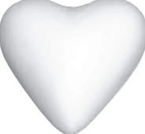 Corazón de Porexpán