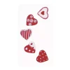 Corazones de madera 20 unidades