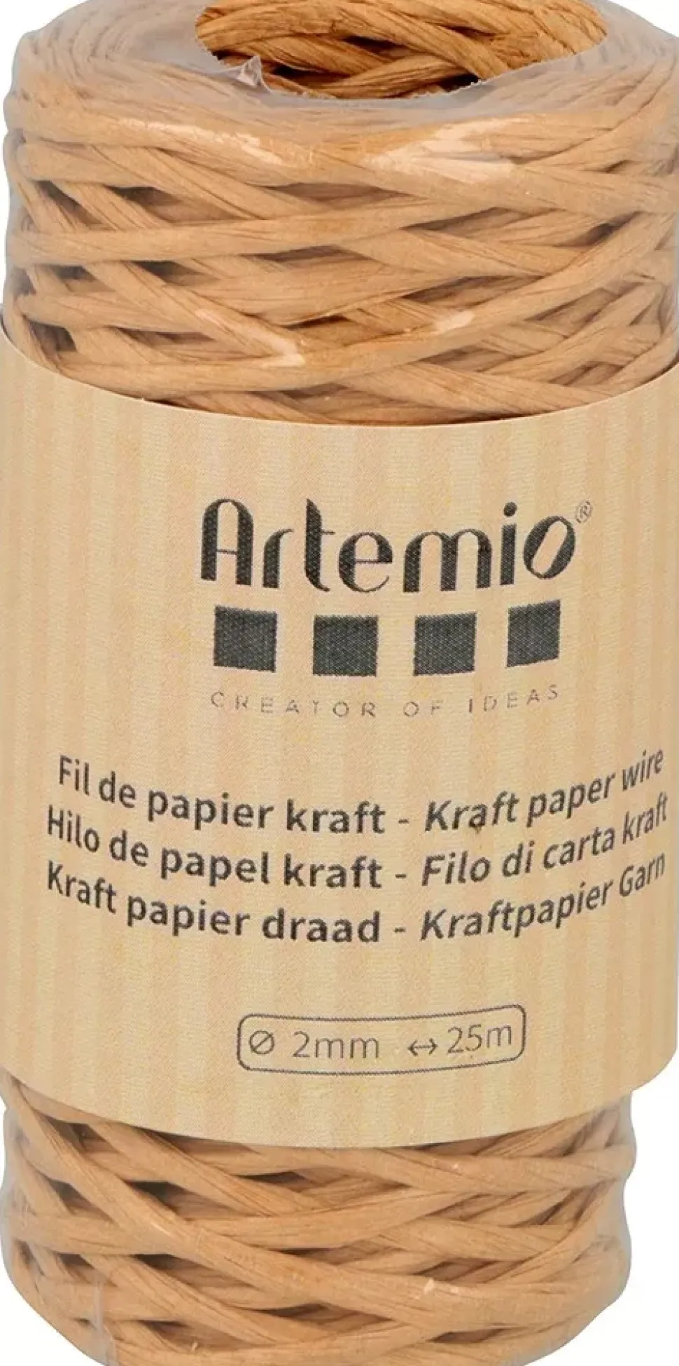Cordón de Papel con Alambre Artemio 2mm