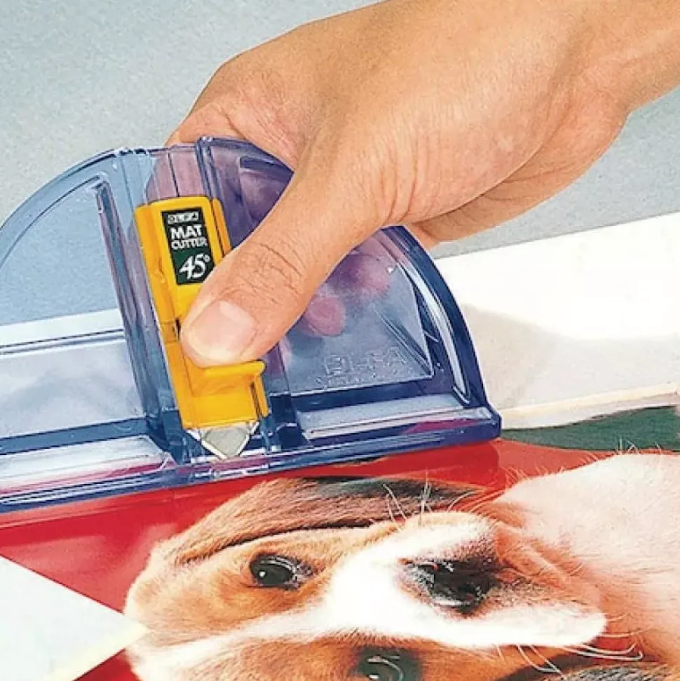 Cortador Cutter Olfa MC-45 con ángulo de corte a 45º