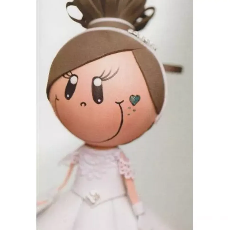 Crea con patrones fofuchas, muñecas de Foamy y Porexpán 51004