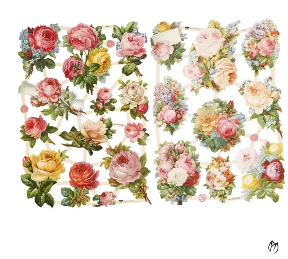 Cromos Vintage Flores Creativ Company