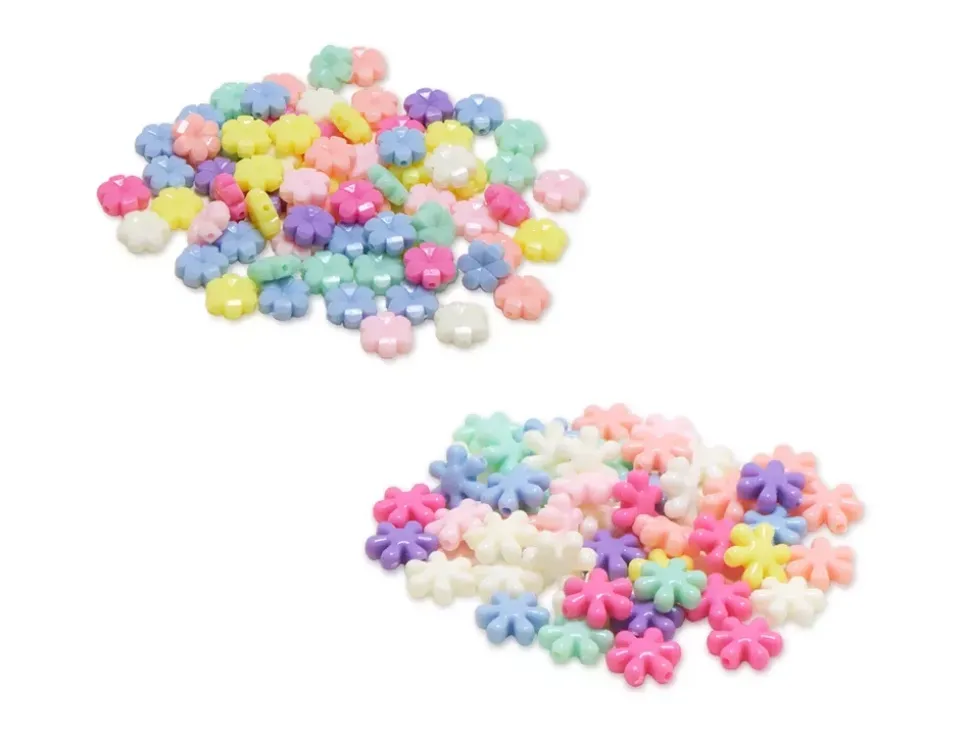 Cuentas Colores Pastel Flores MultiCraft