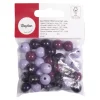 Cuentas de madera Tonos Morados Rayher 12mm