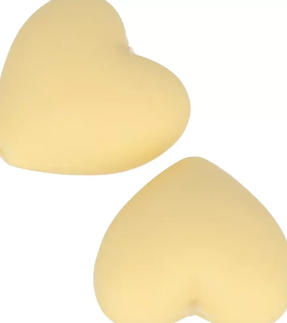 Cuentas de silicona Corazón Amarillo My little Baby Artemio