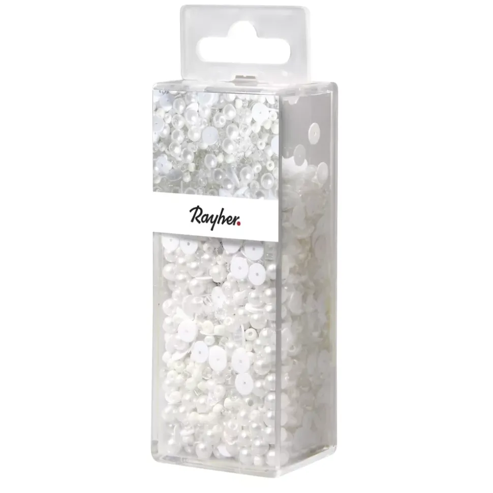 Cuentas de Vidrio Hielo Rayher 80g