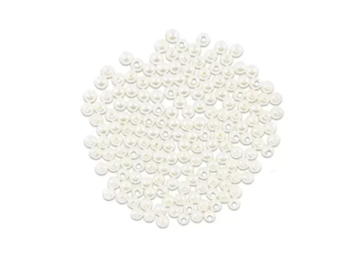 Cuentas Perladas Marfil MultiCraft 6mm