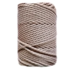 Cuerda de Macramé 3 Cabos Arena CasaSol 2mm