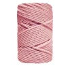 Cuerda de Macramé 3 Cabos Rosa Caramelo CasaSol 3mm