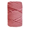 Cuerda de Macramé 3 cabos Rosa Crema CasaSol 5mm