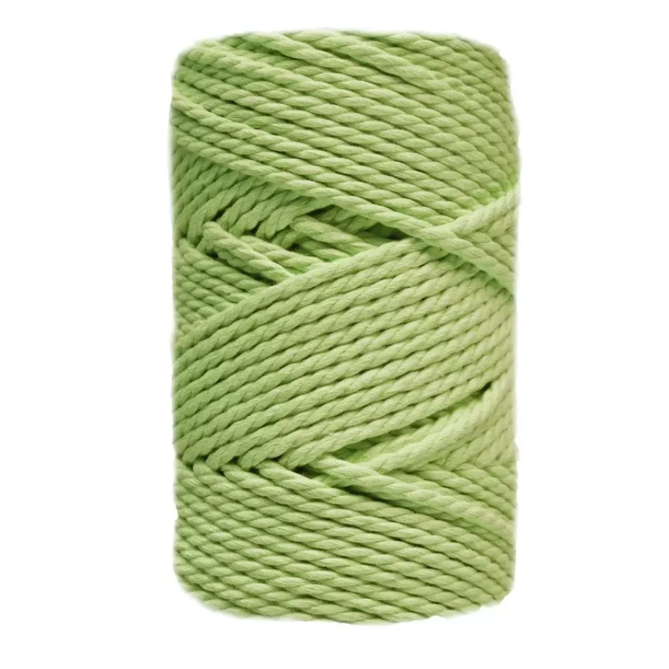Cuerda de Macramé 3 Cabos Verde Menta CasaSol 5mm