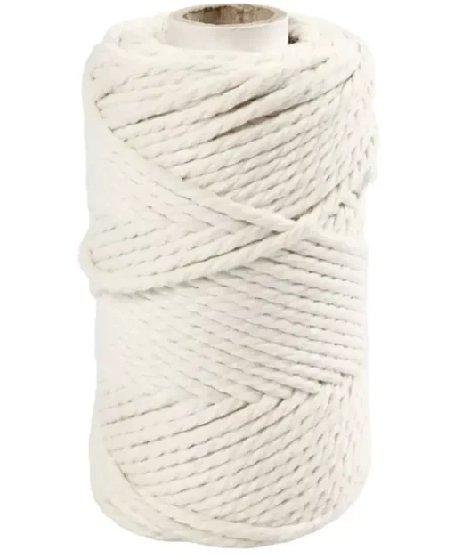 Cuerda de Macramé Blanco Creativ Company 4mm