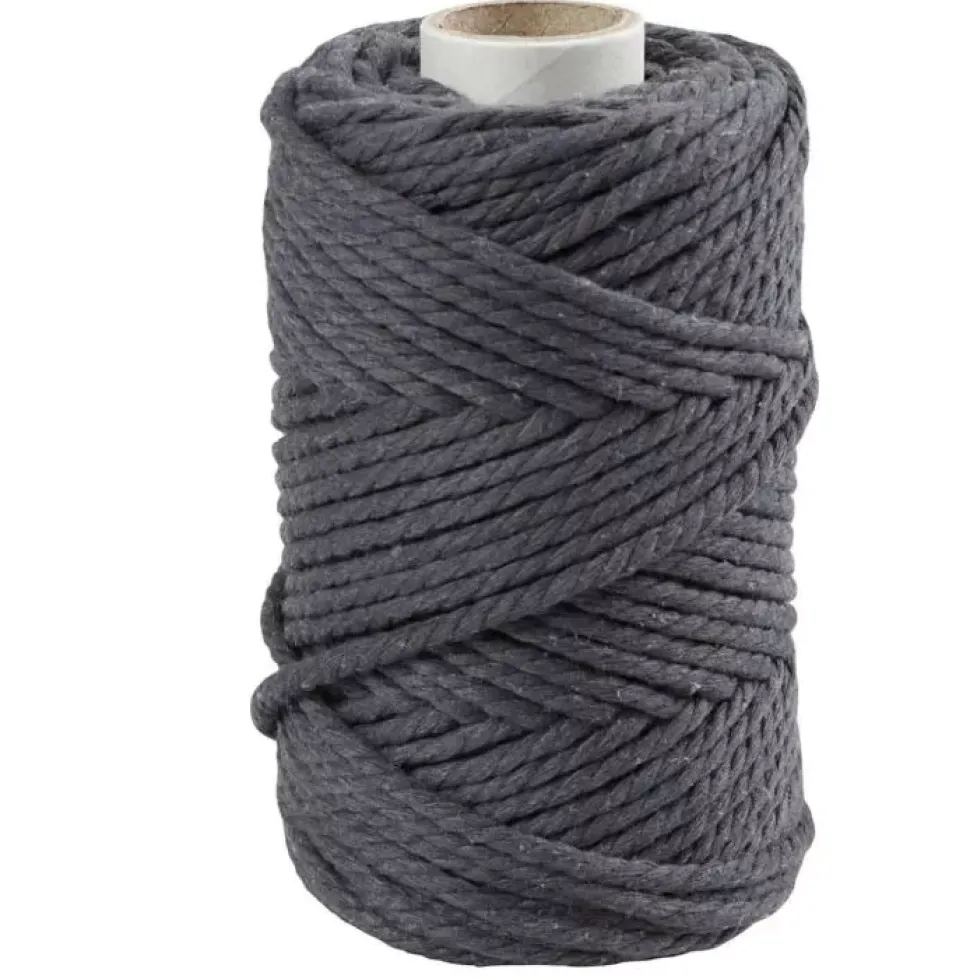 Cuerda de Macramé Gris Creativ Company 4mm