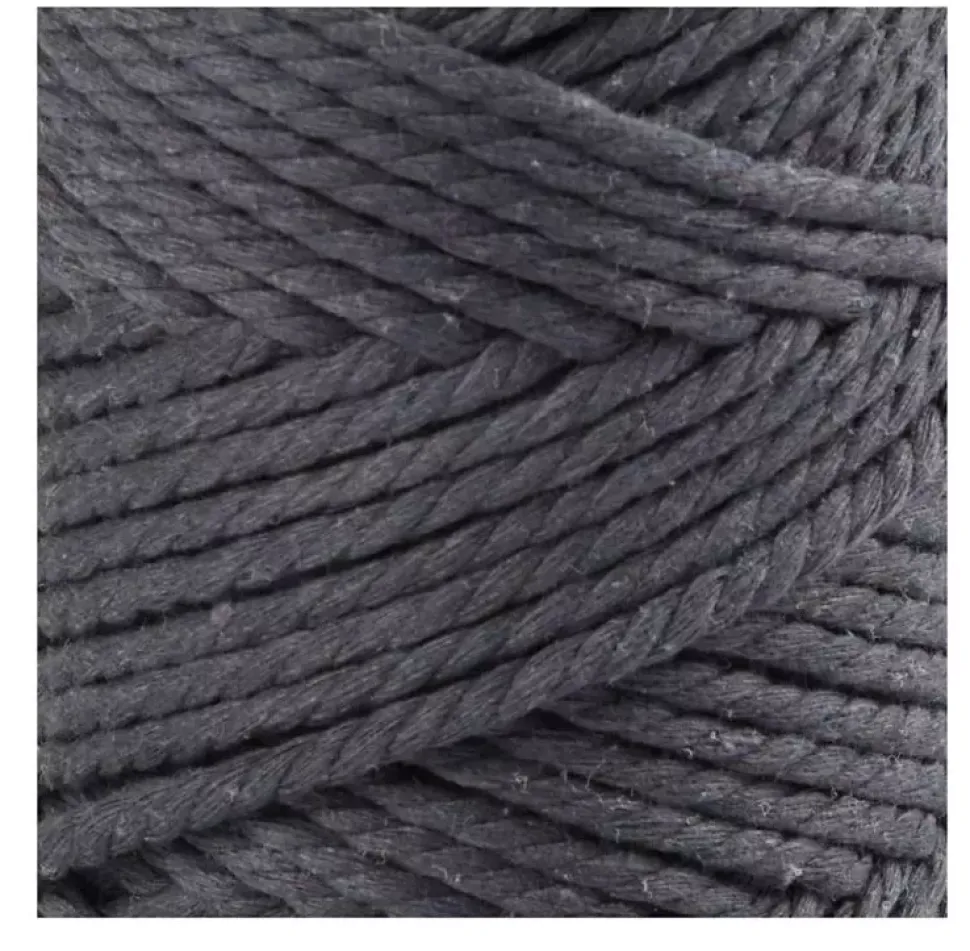 Cuerda de Macramé Gris Creativ Company 4mm