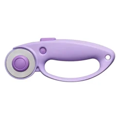 Cutter Rotatorio con Cambio Fácil de Cuchilla Lila Fiskars Ø45mm
