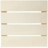 Decoración de Pared de Madera Creativ Company 28x28cm