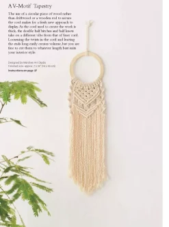 Decorative Macrame 20 Stylish Projects for Your Home