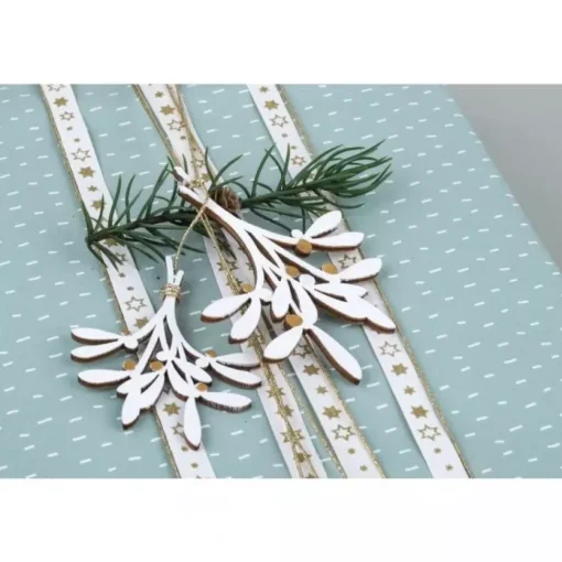 Die-Cuts de Madera Muérdago Rayher