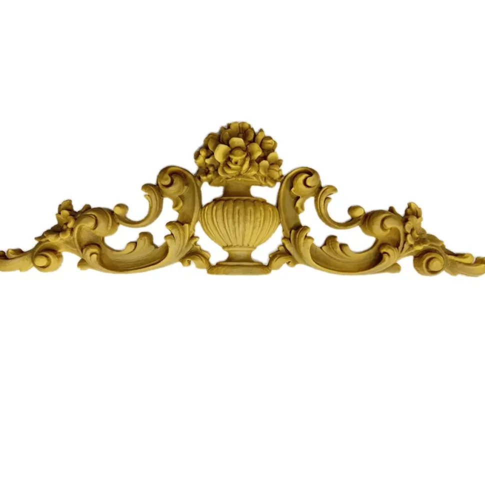 Dintel con jarrón en resina