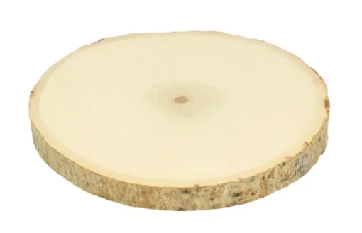 Discos de madera natural