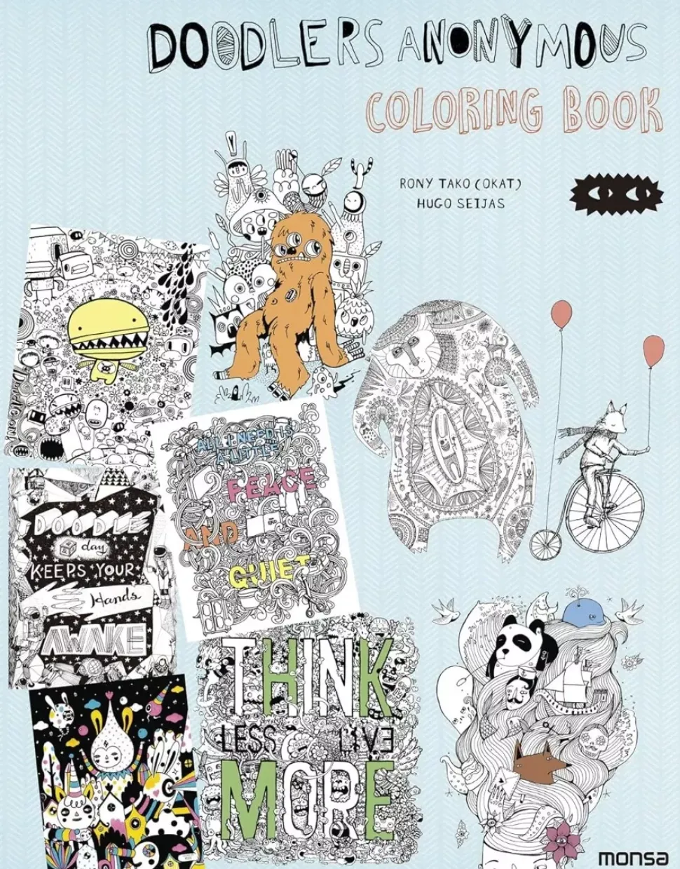 Doodlers Anonymous Coloring book