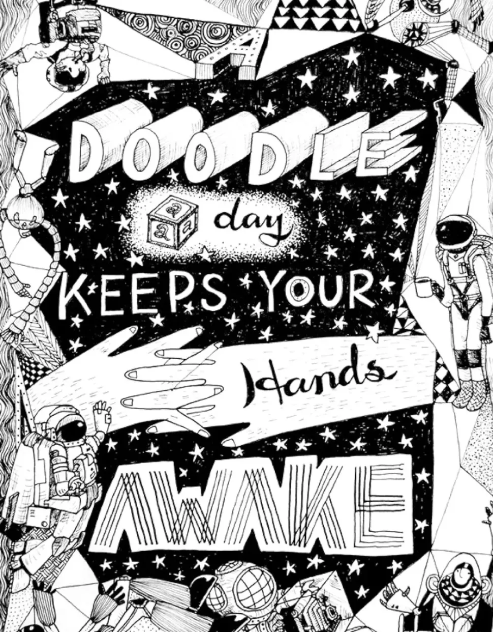 Doodlers Anonymous Coloring book