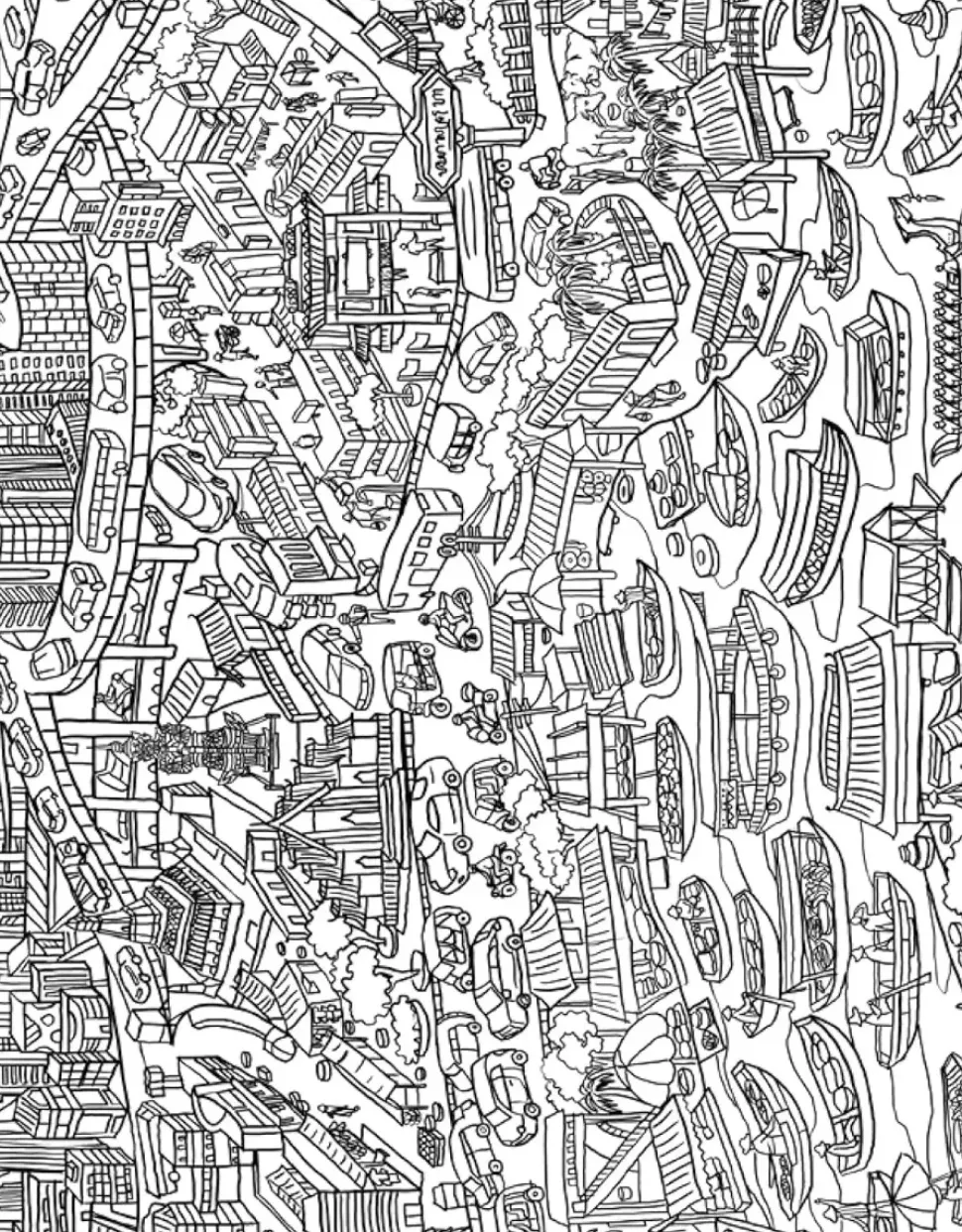 Doodlers Anonymous Coloring book